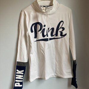 Athletic Zip Up Pink Jacket